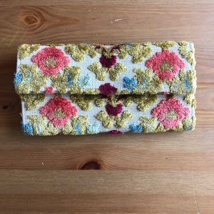 Vintage Boho Carpet Bag Wallet 👛💚💕